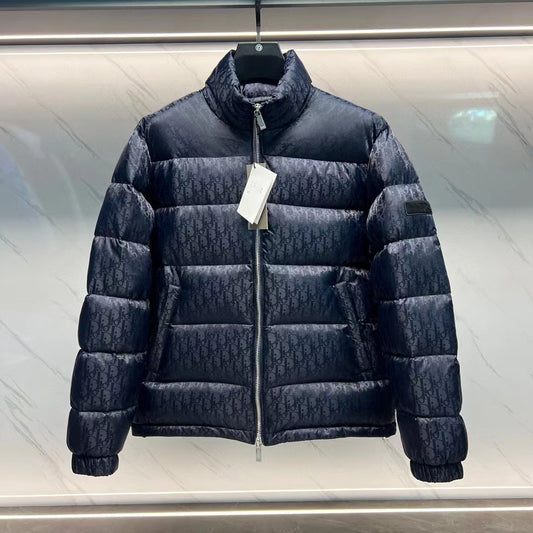 Dior navy Oblique coat