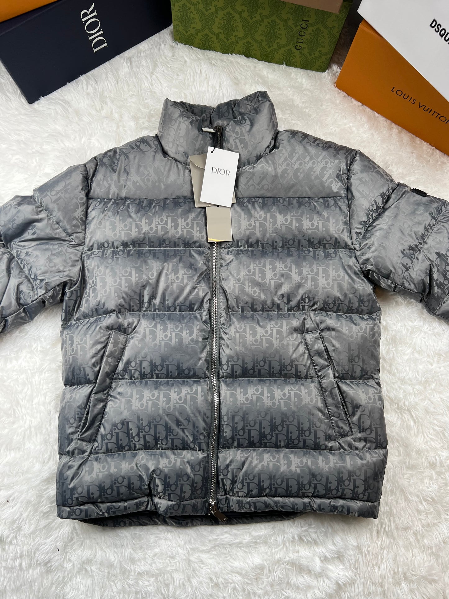 Dior grey Oblique Jacket