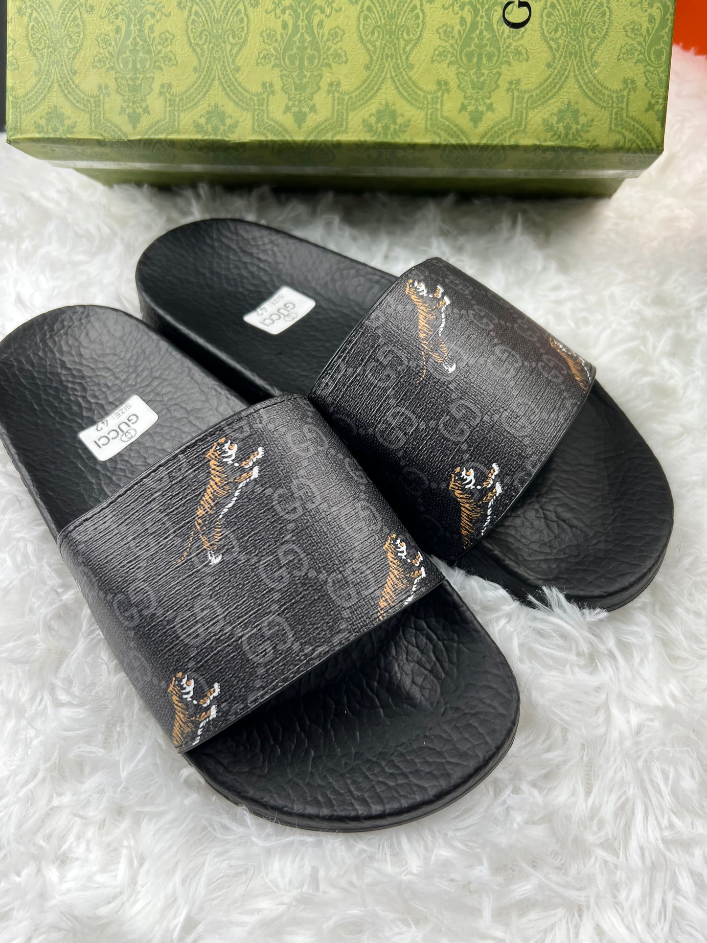 Gucci Tiger Slides