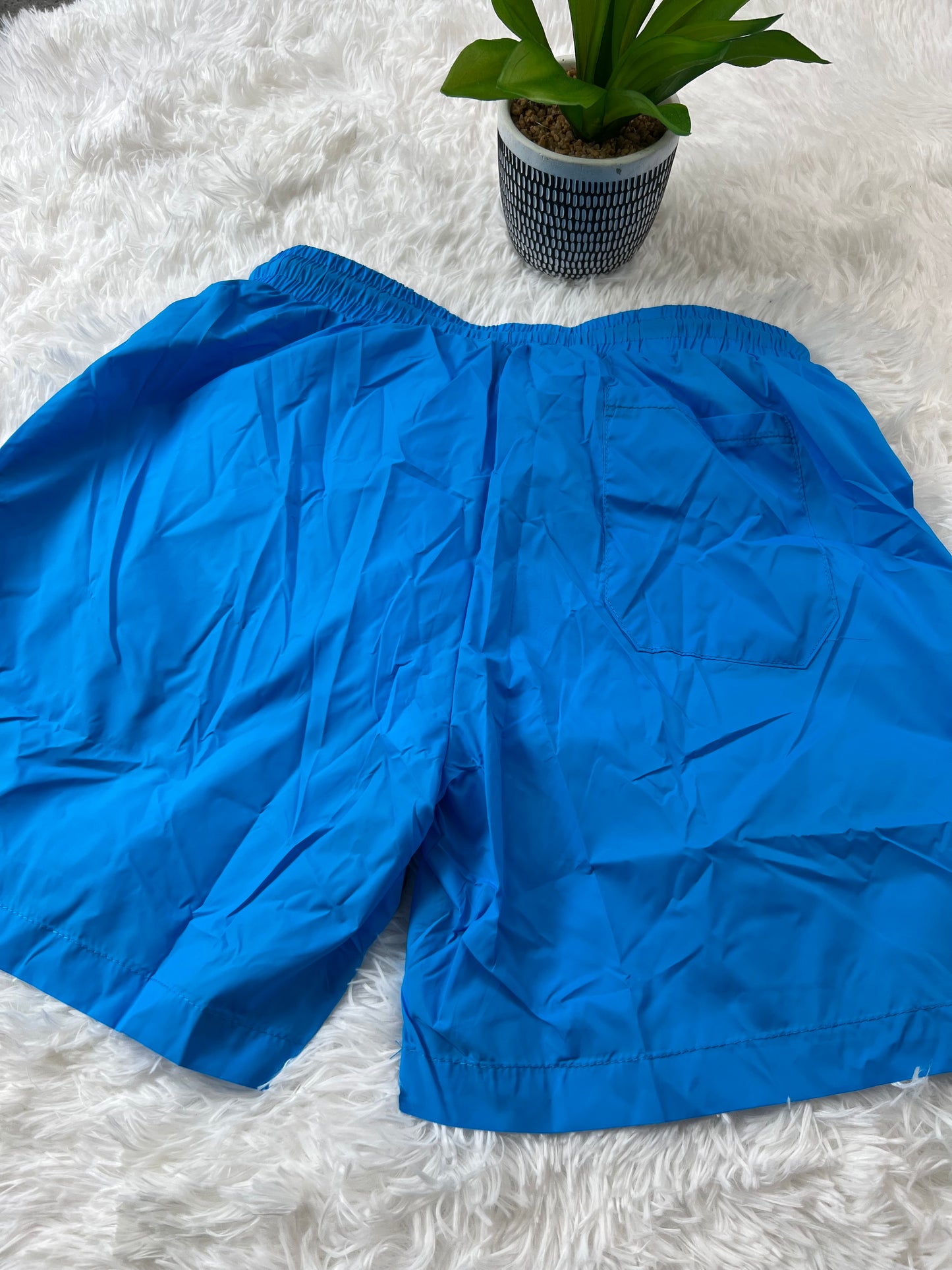 Moncler blue shorts