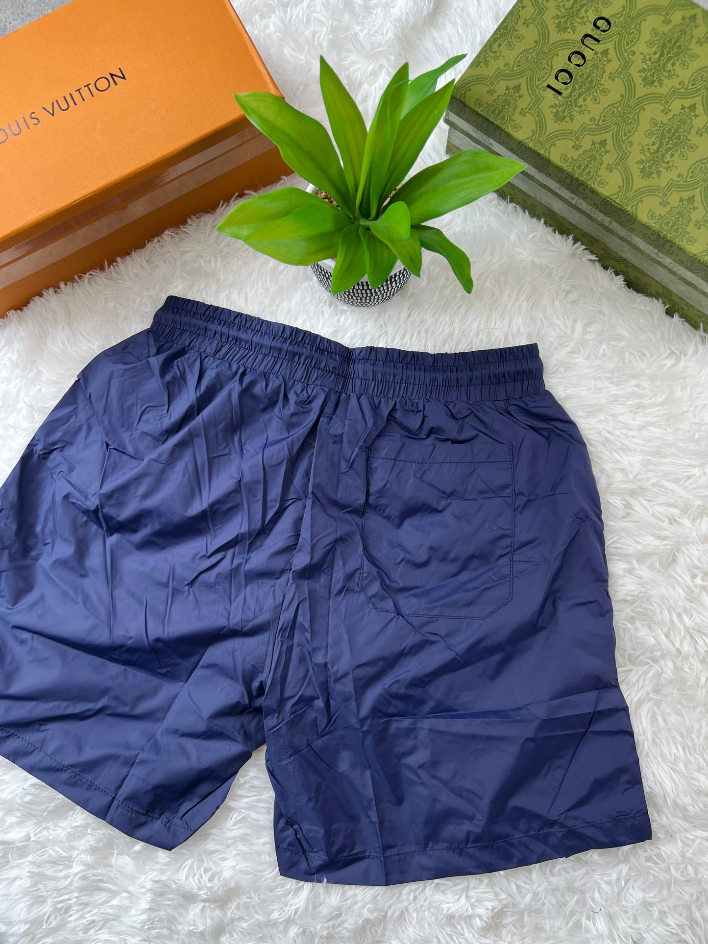 Moncler blue shorts