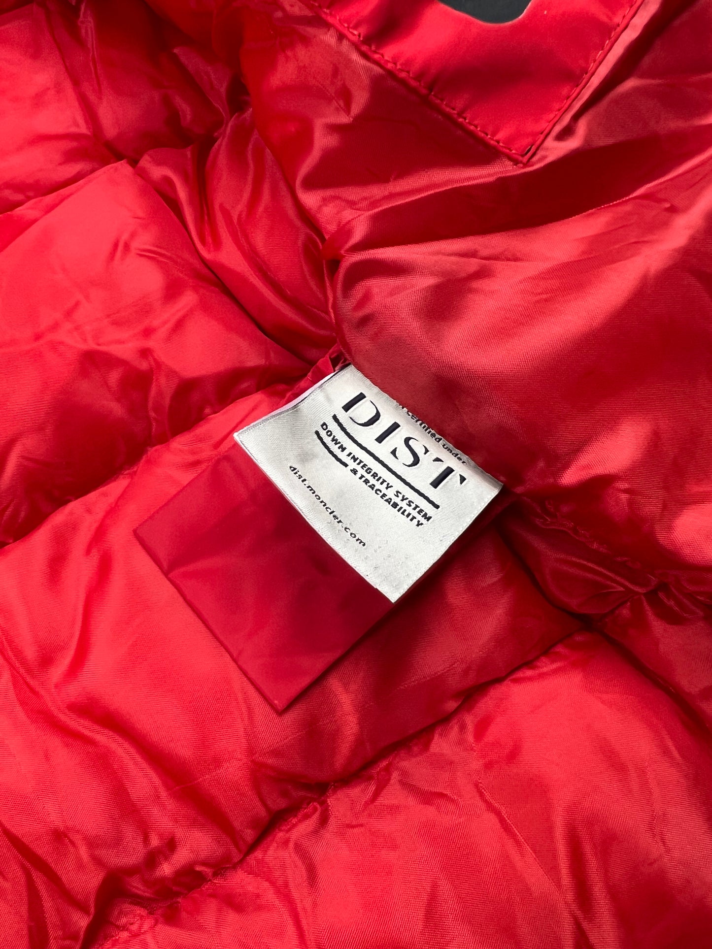 Moncler red coat