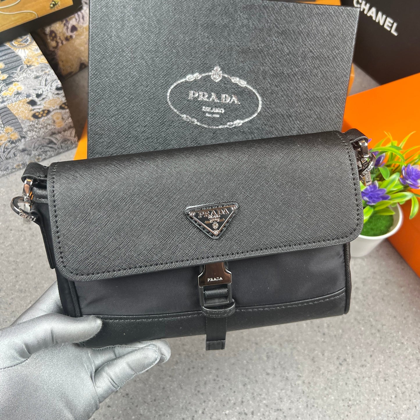 Mini Prada bag