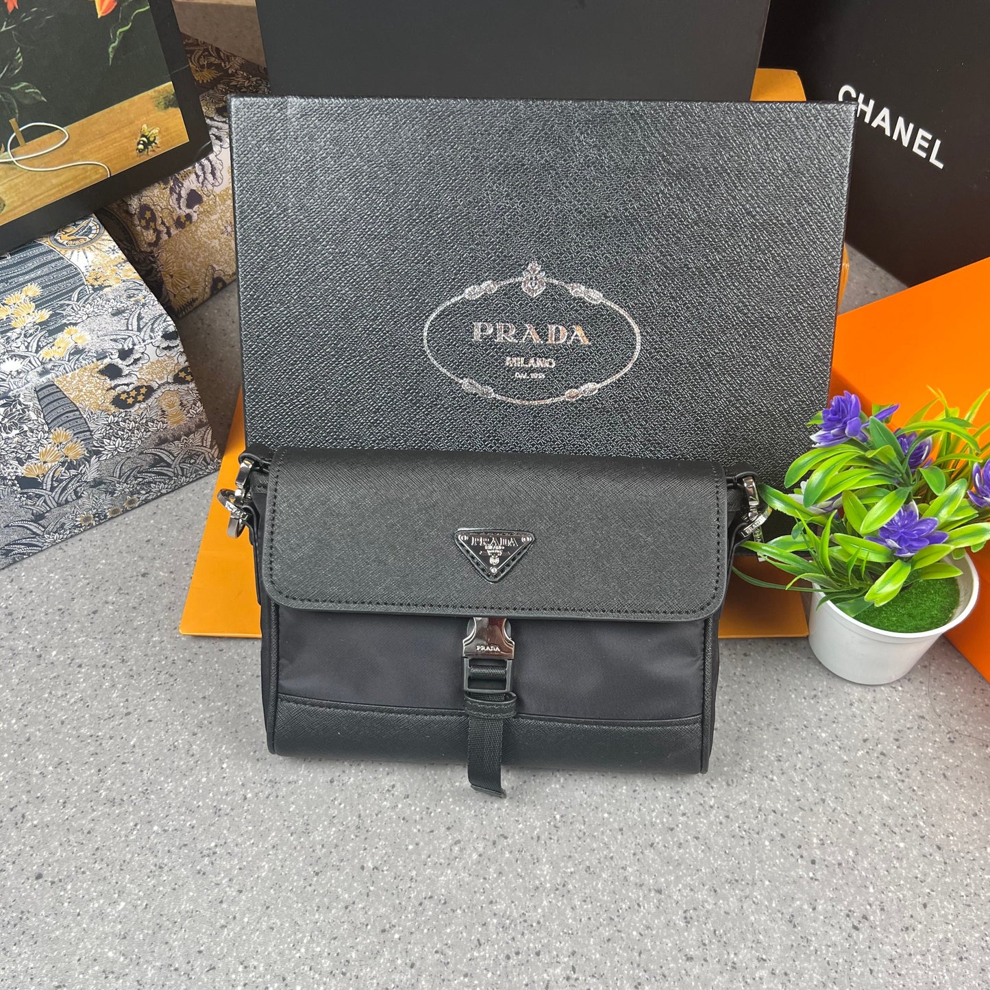 Mini Prada bag