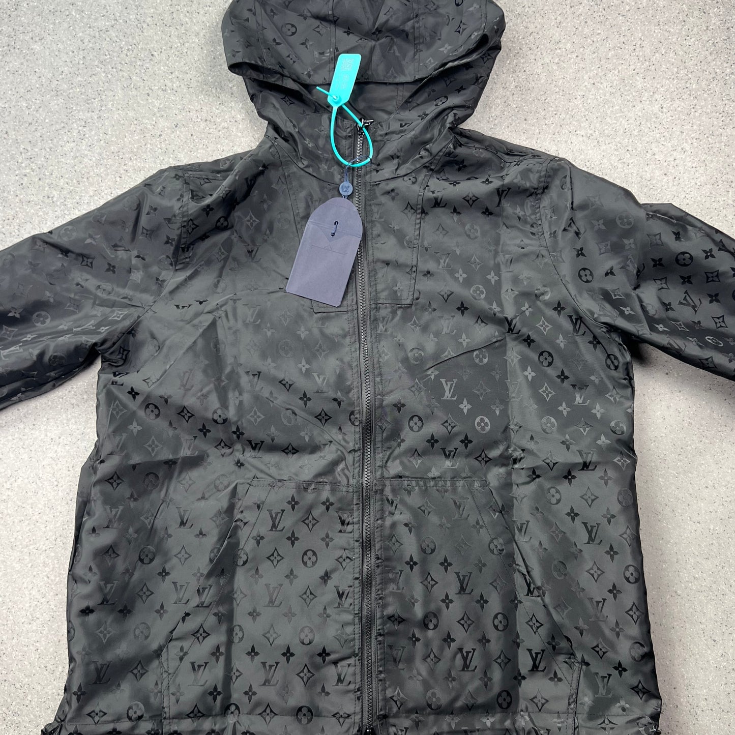 LV reversible windbreaker jacket