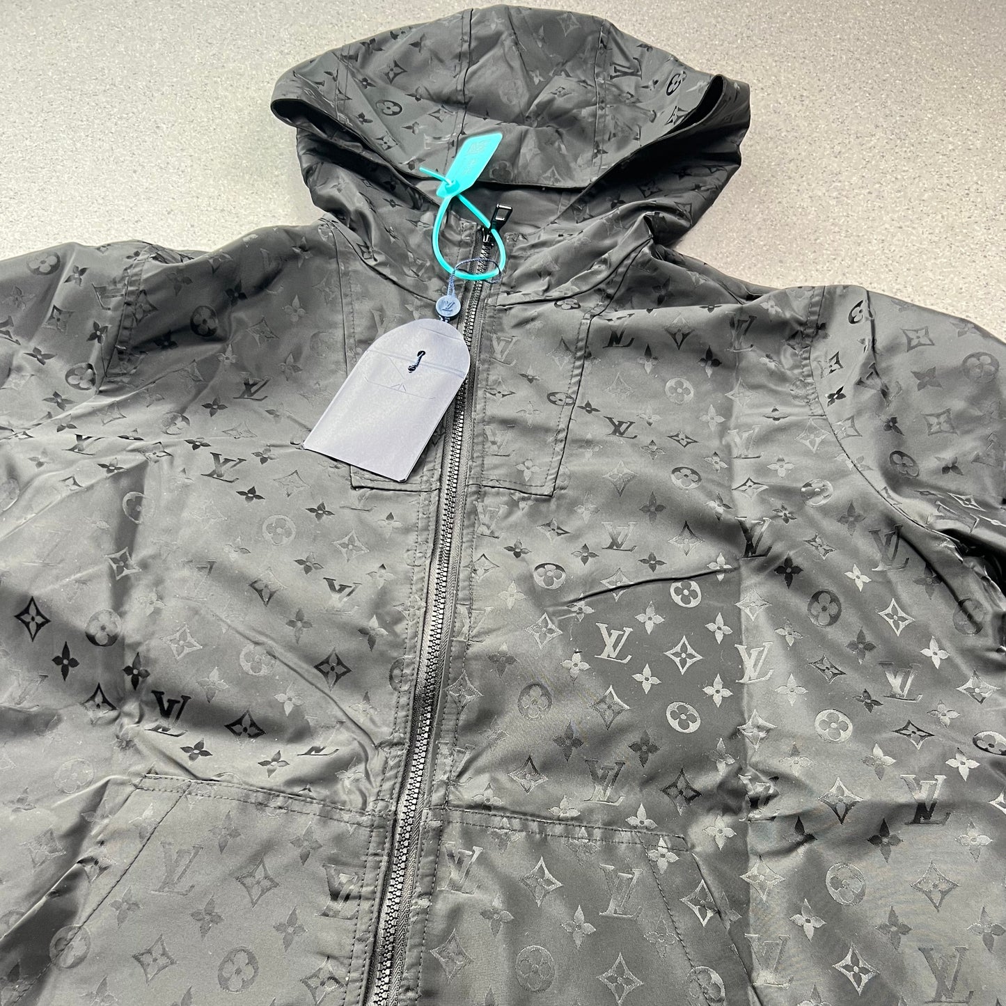 LV reversible windbreaker jacket